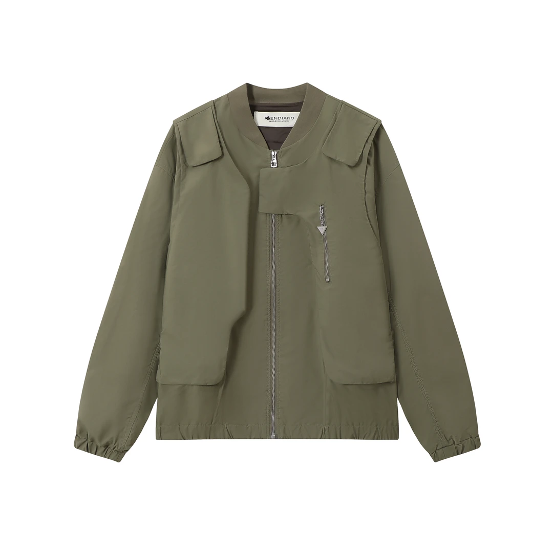 035--3092510工装风开衫外套