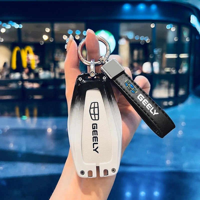 专用吉利帝豪钥匙套星瑞缤越远景x6x3缤瑞cool博越gs车壳扣男24款