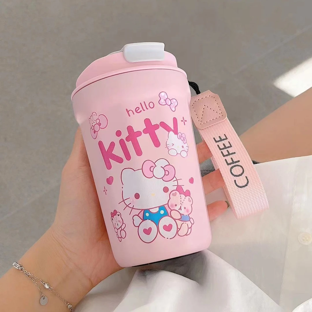 高品质保温杯316不锈钢陶瓷内胆水杯子咖啡杯随身儿童杯女士简约