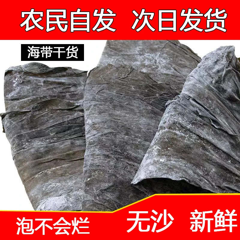 【新货干海带】新货干海带优质干海带厚实日晒整颗干海带巨厚海带