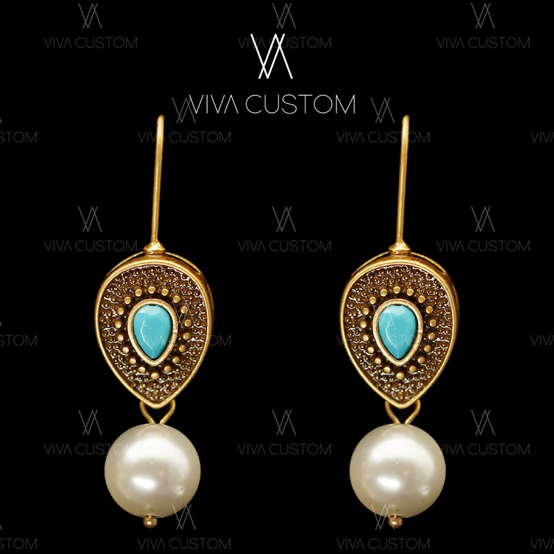 合金合成锆石耳饰 （精工系列）法式精致水滴耳钩