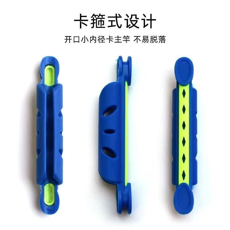 新款硅胶绕线器绕线卡手竿快速收线器钓鱼收线器收纳盒垂钓鱼用品