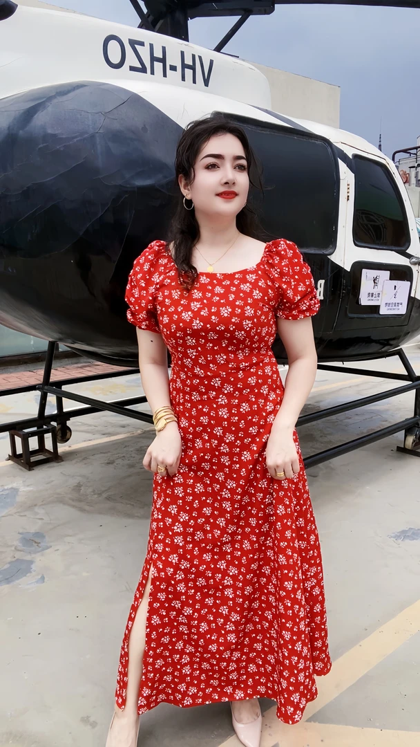 2024新款连衣裙长裙大码女装连衣裙时尚夏季修身收腰优雅气质印花