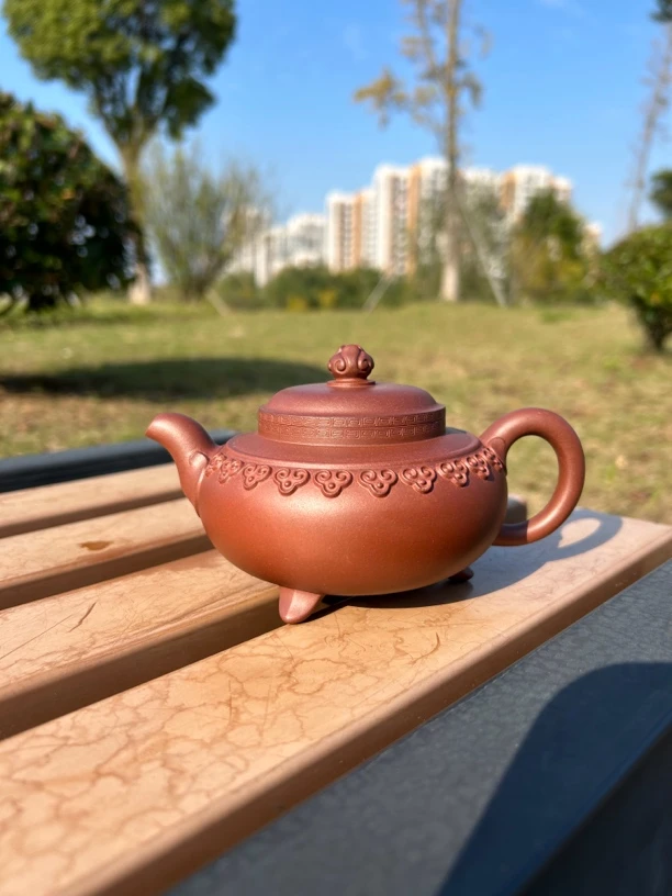 王大鹏制 云肩如意壶 全手工