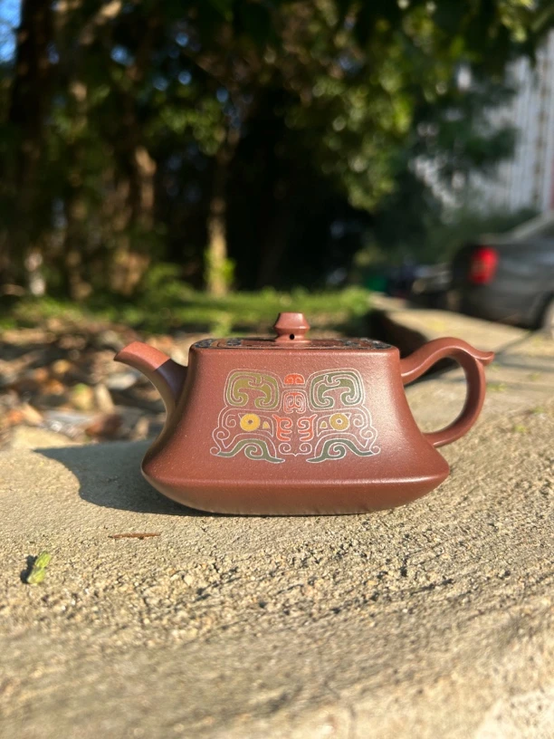 郝发龙制 柱础 紫泥