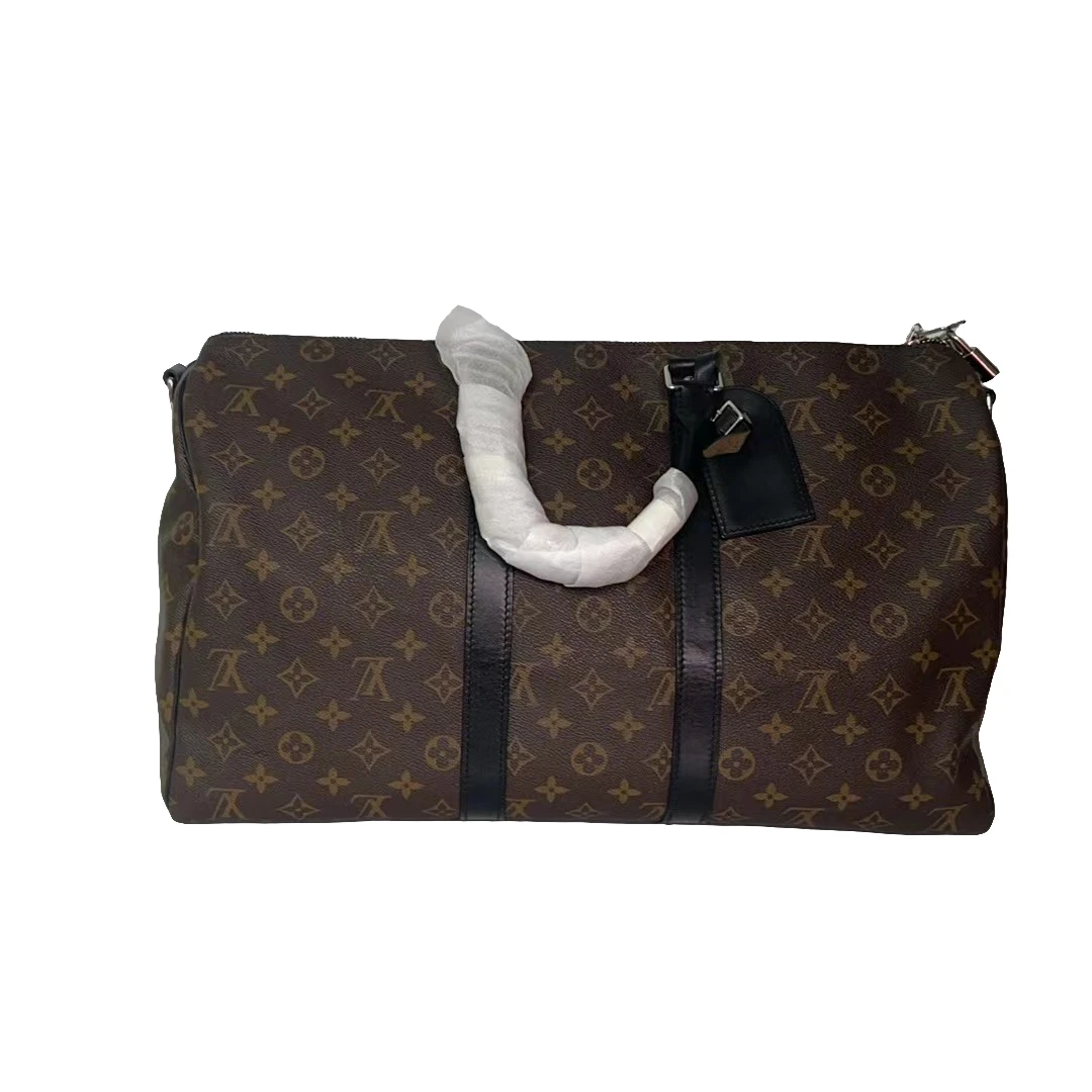 99新 LouisVuitton/路易威登 路易威登LV粽老花Keepall45旅行包