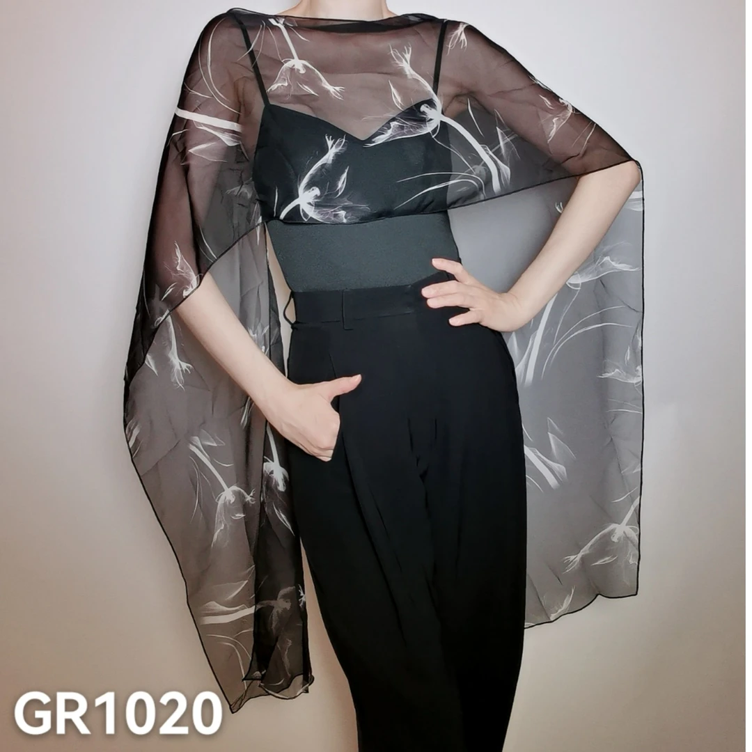 GR1020吊带飘逸连体上衣国标舞摩登舞舞服