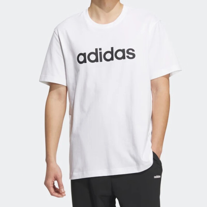 adidas/阿迪达斯男女时尚休闲棉T恤 JF3218[多色]