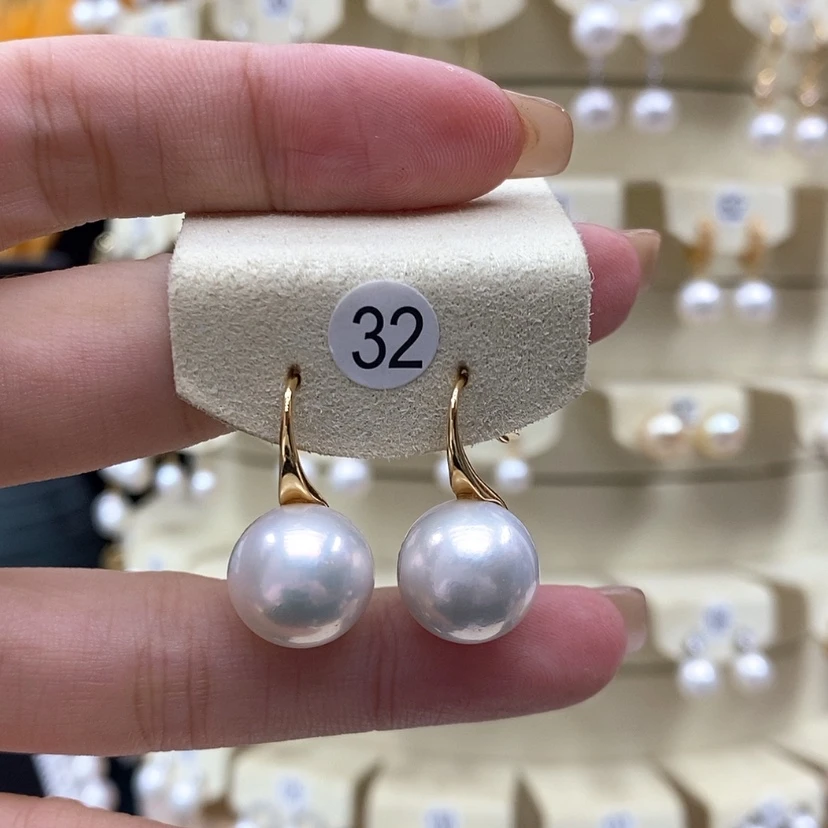 【闪购商品】淡水珍珠耳饰银S925镶嵌