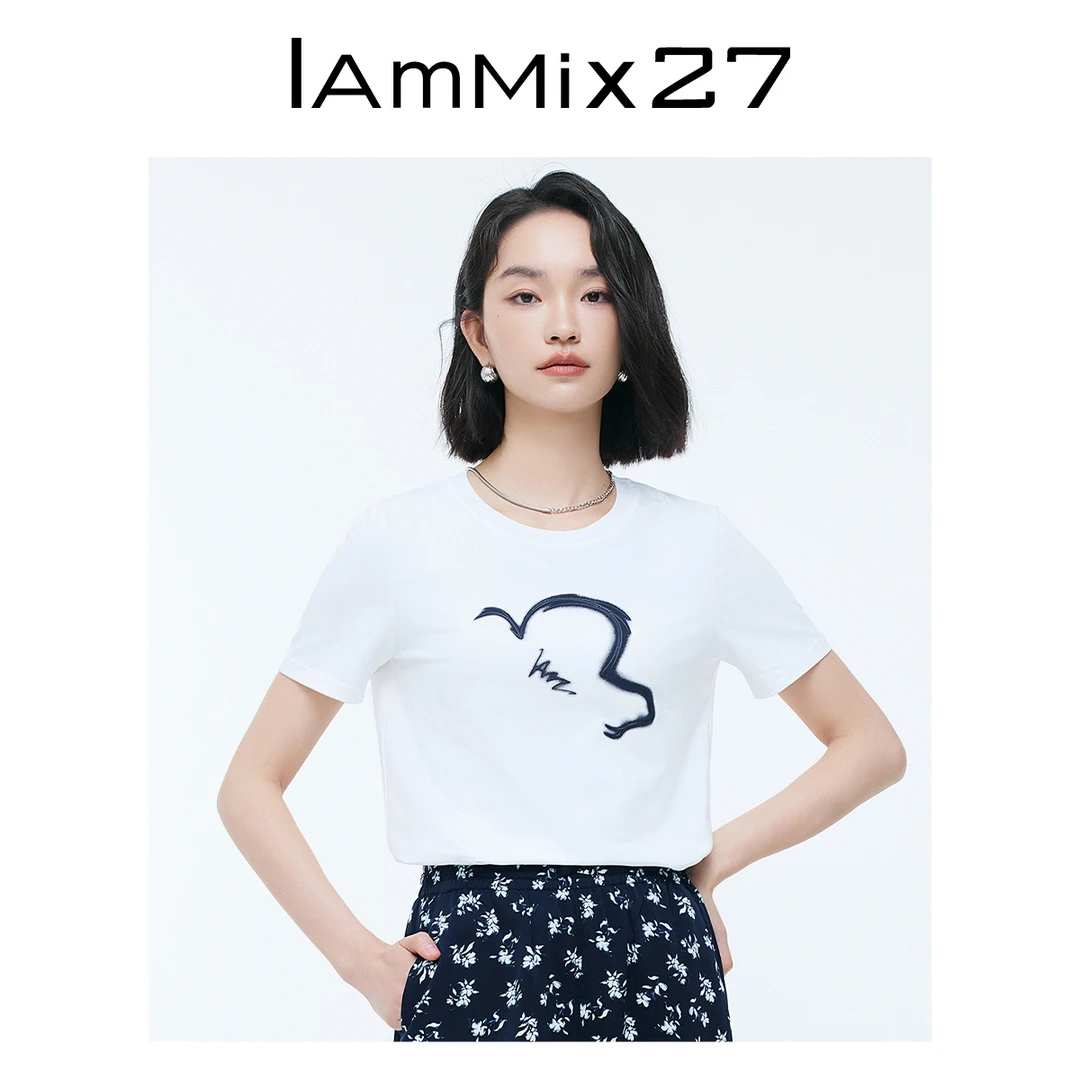 备用尚雅lammix27休闲套头上衣女M3B8037