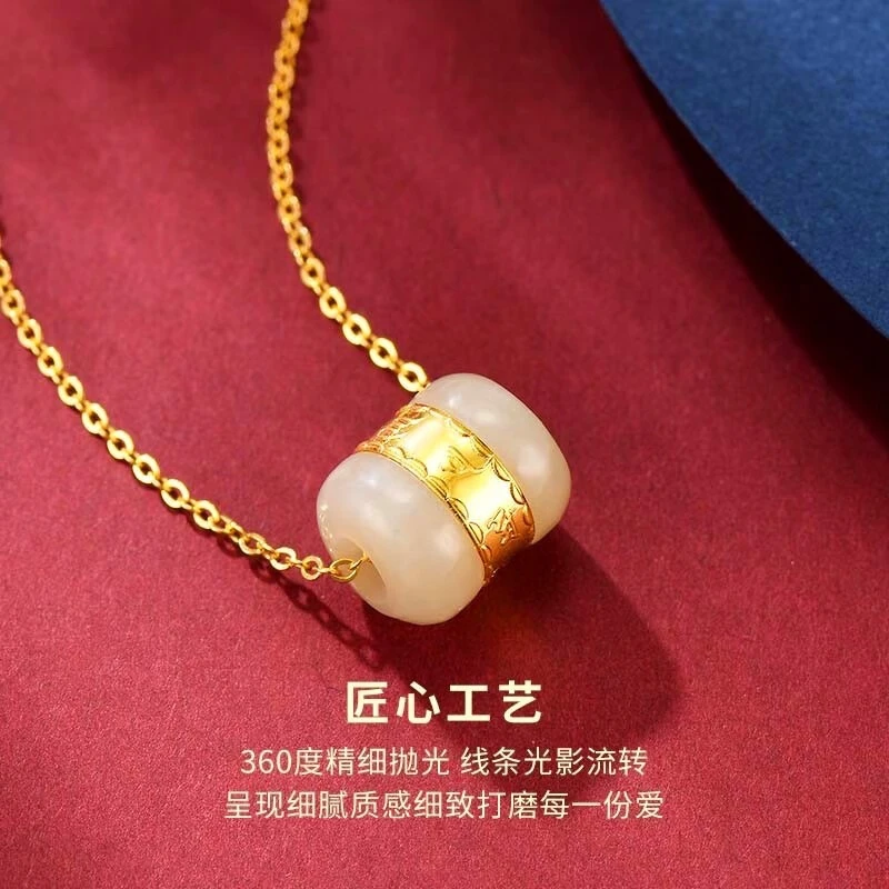 路路通小蛮腰吊坠时尚气质轻奢精美坠链经典工艺