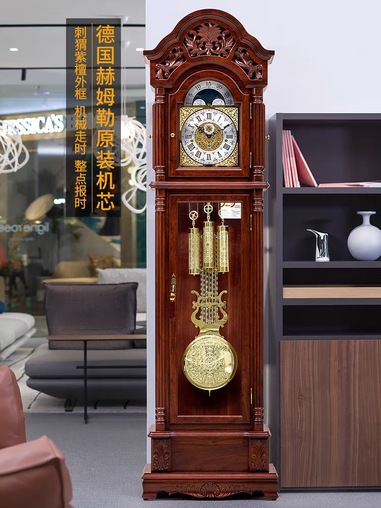 落地钟机械钟报时钟创意时尚家用钟表