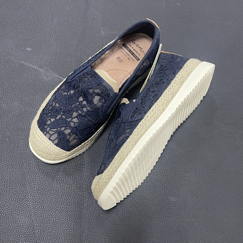 J&M/快乐玛丽夏季平底女鞋软底帆布鞋休闲百搭夏季透气单鞋72168W