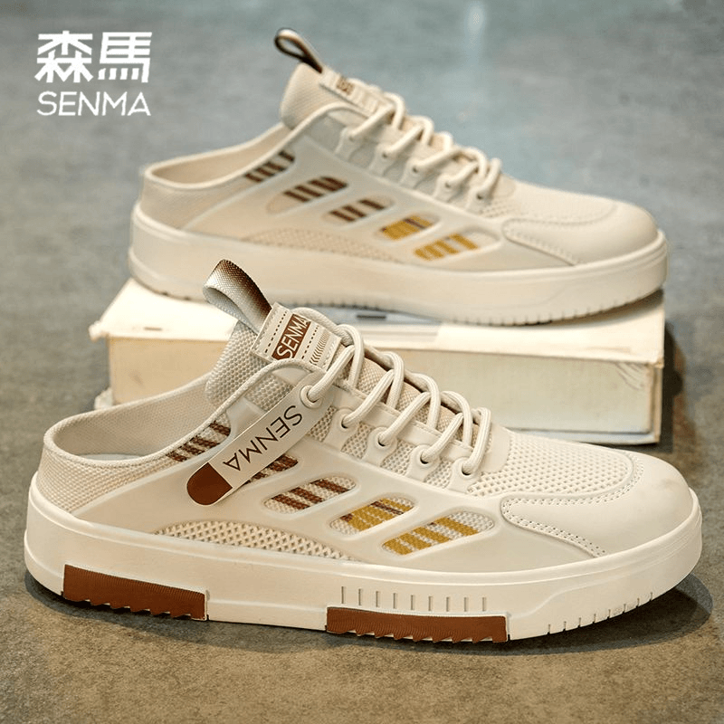 森马男鞋夏季新款网面透气轻薄运动休闲鞋男士百搭舒适低帮网鞋男