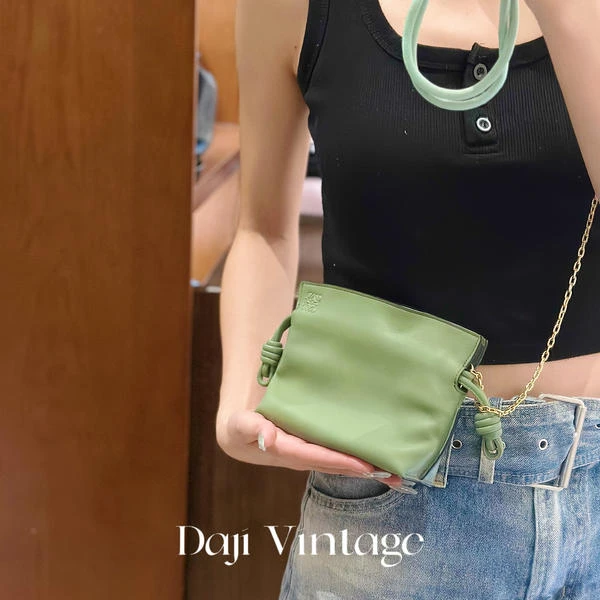 大吉中古/loewe罗意威Flamenco小福袋mini斜挎包