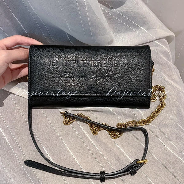 大吉中古/Burberry博柏利woc斜挎包