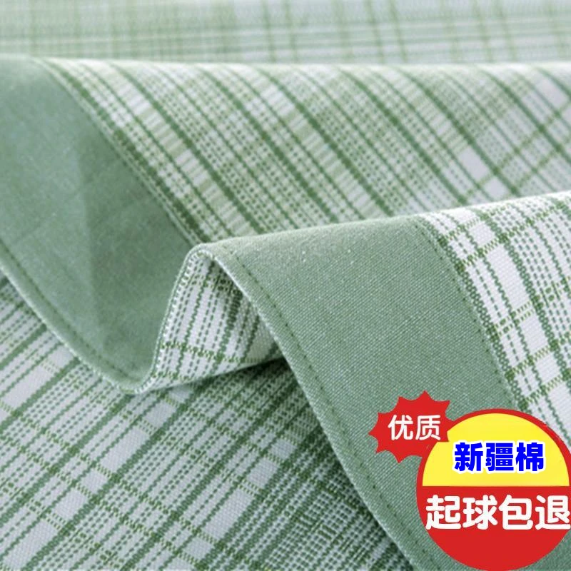 纯 棉老粗布凉席三件套透气加厚加密粗布棉毯床单冬暖夏凉四季毯