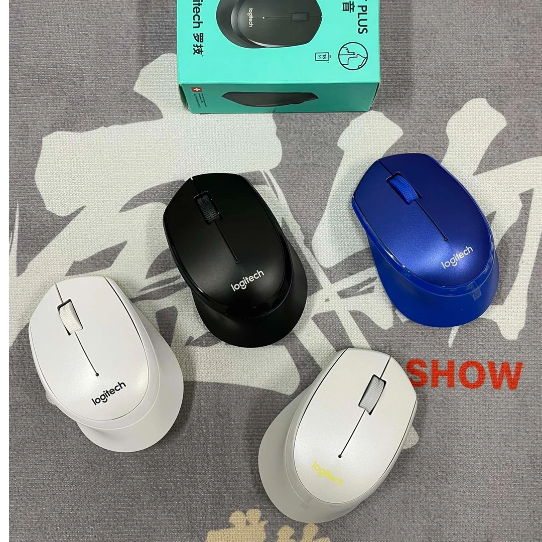 99新 Logitech/罗技 M330静音鼠标无线鼠标办公鼠标 无线接收器