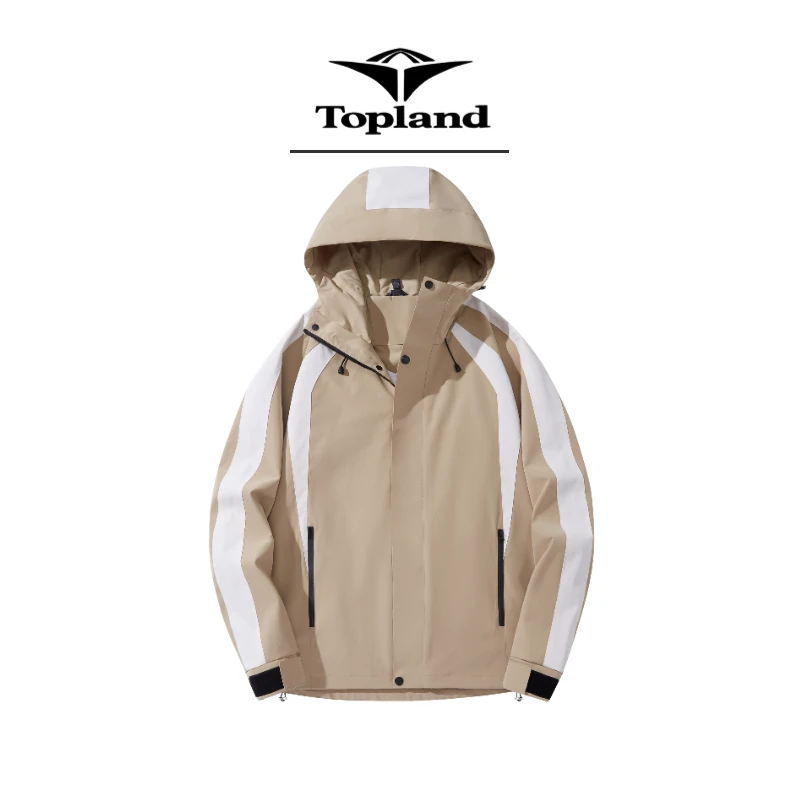 撞色拼接品质情侣冲锋外套春秋户外旅行登山服ZX23587