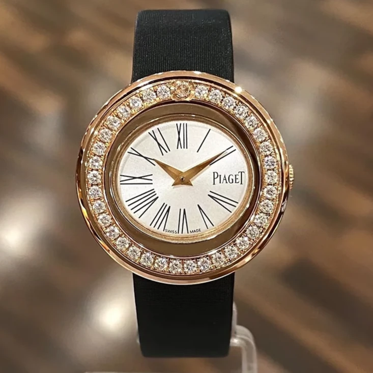 99新 Piaget/伯爵 伯爵女表/18k玫瑰金/G0A35084/后钻/29mm/IP29