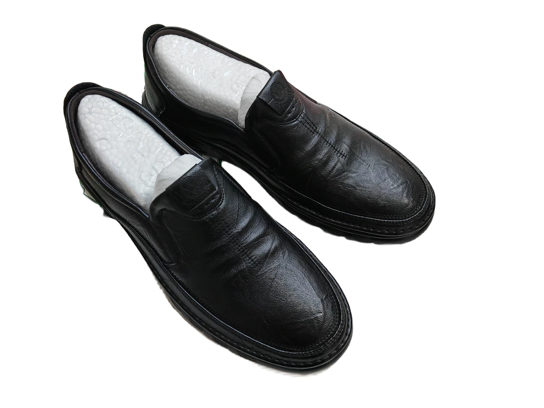 男鞋男士皮鞋休闲黑色真皮软底商务时尚百搭透气潮流四季防滑英伦