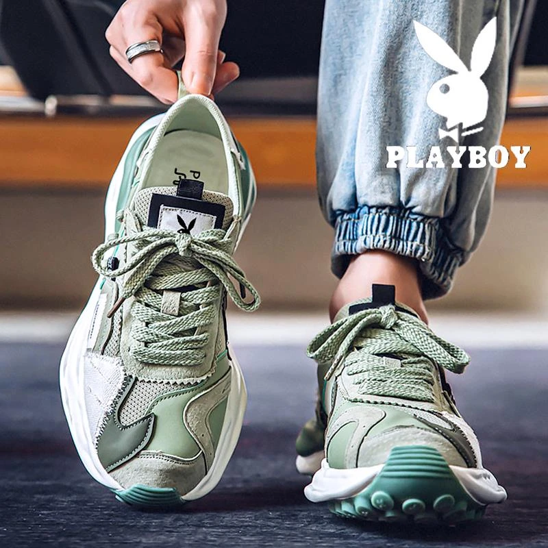 花花公子男鞋秋冬款2025流行爆款干净感痞帅明星同款网红鞋子男款