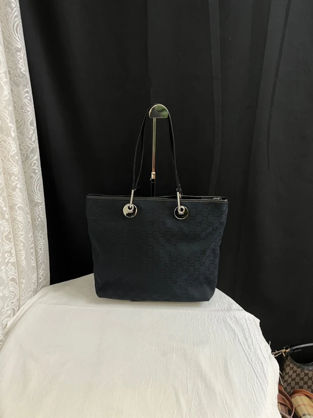 95新 GUCCI/古驰 Li古奢品/中古包老花单肩包托特包