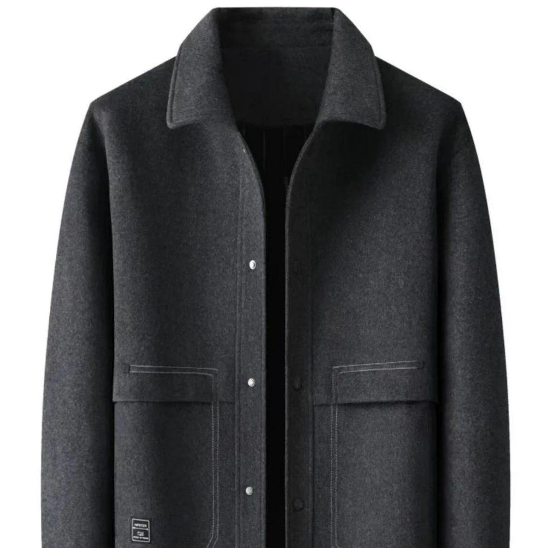 200-299男士春秋商务夹克皮衣