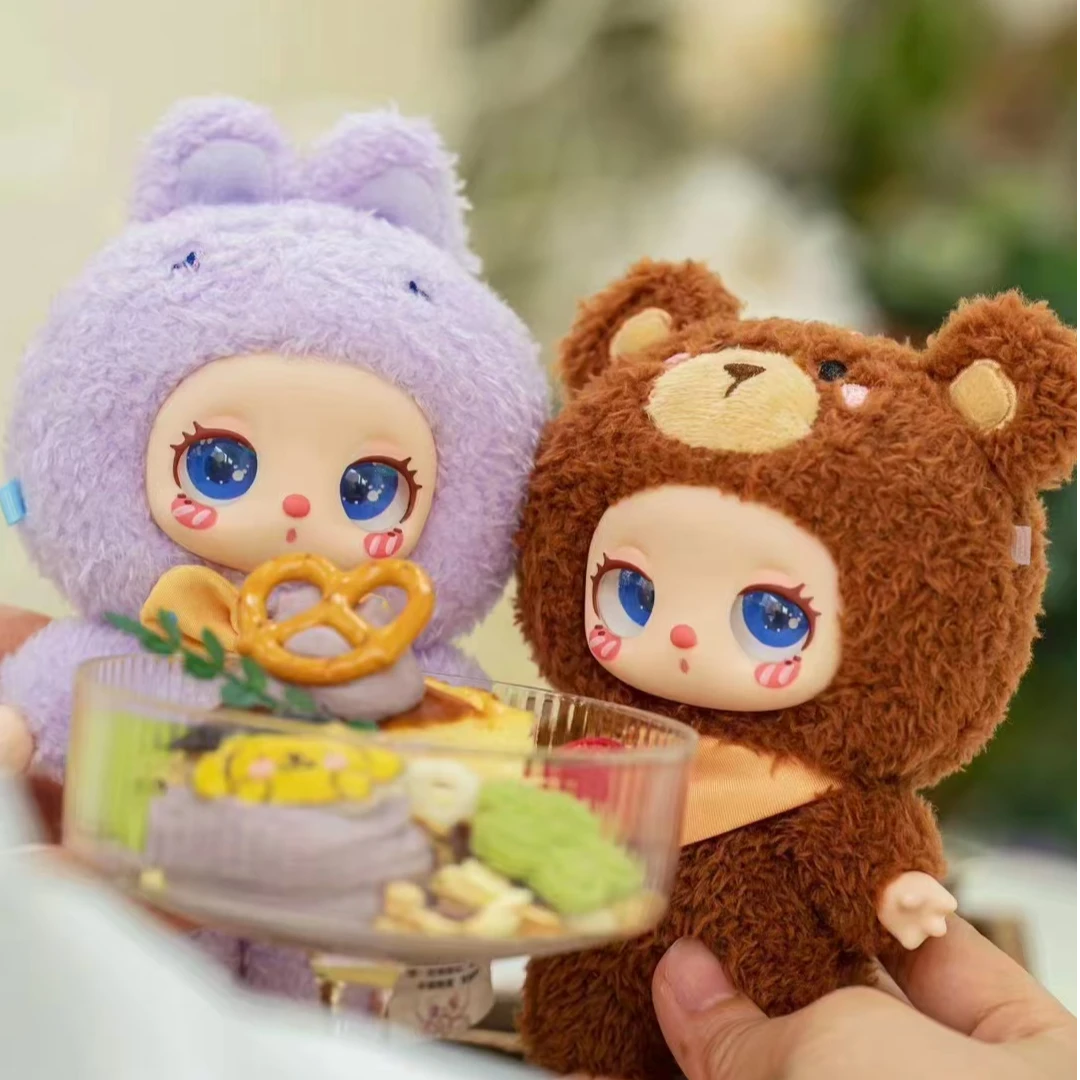 莉拉LUKY CAT毛绒二代盲盒手办潮玩挂件送人礼物毛绒搪胶可爱公仔