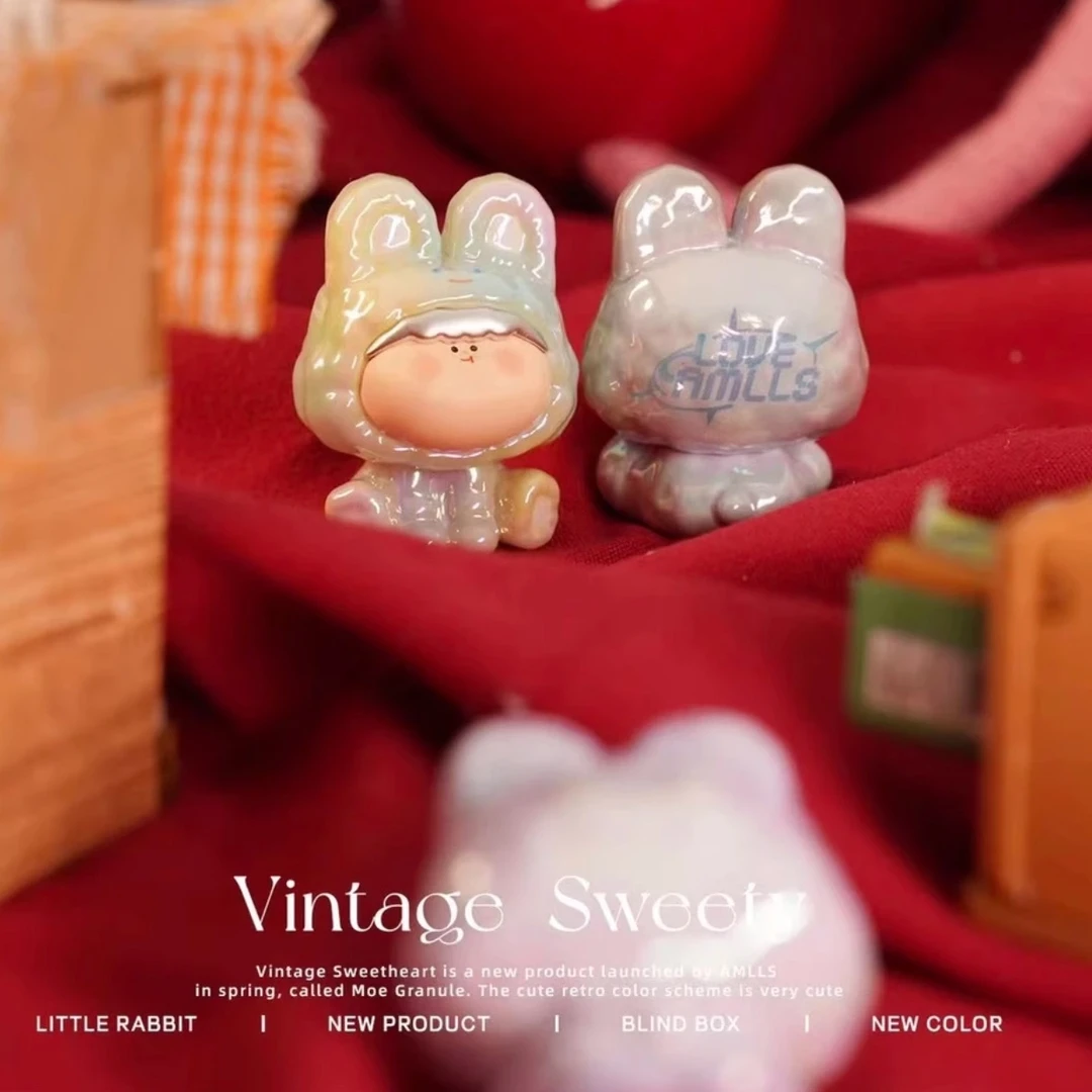 【鱼鱼拆盒】阿玛莉莉丝三代兔子系列萌粒盲袋潮玩周边可爱公仔