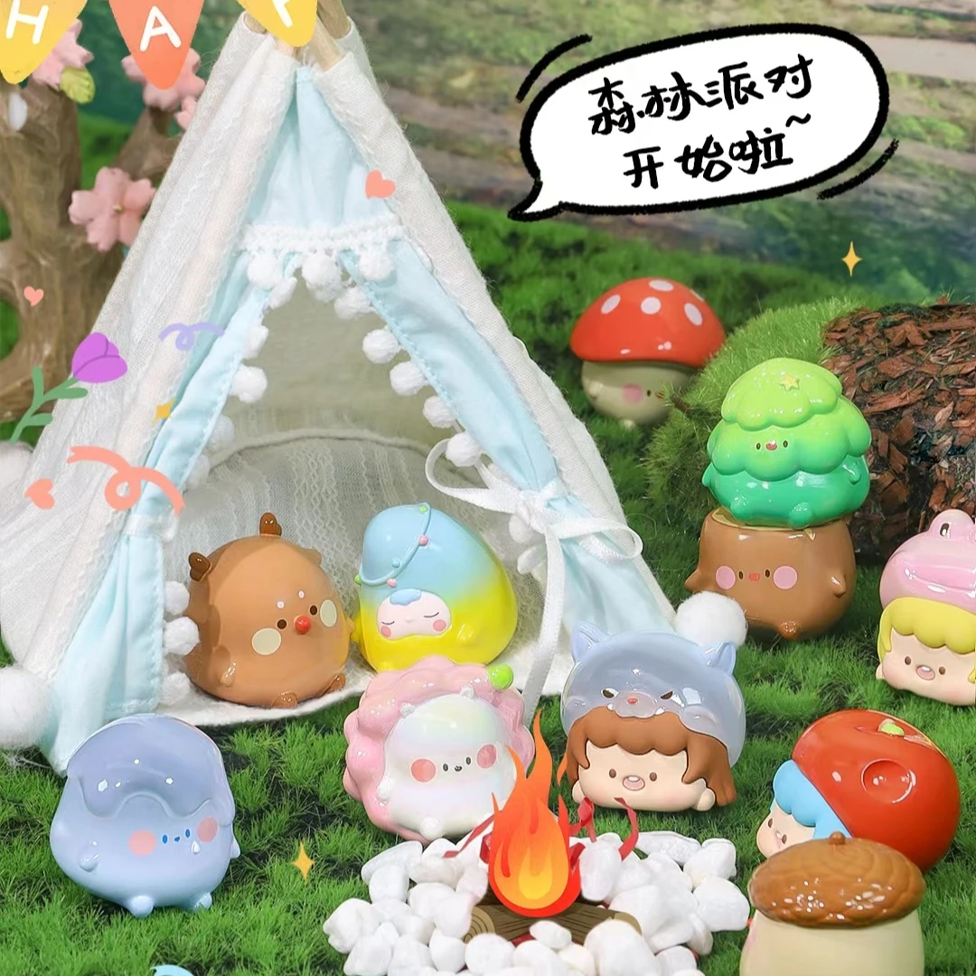 【活动】择良所正版大灰狼小红帽青蛙鳄鱼森林派对萌粒盲袋