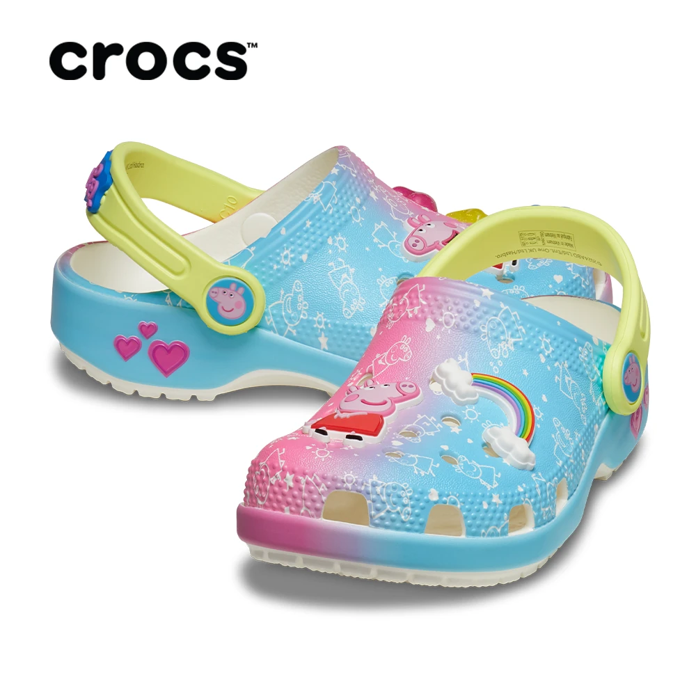 CROCS/卡骆驰【小猪佩奇联名】经典小ClogT洞洞鞋时尚儿童鞋|210476