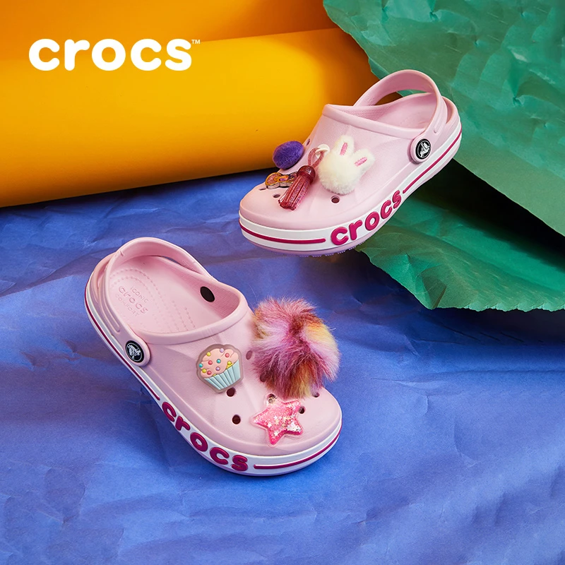 CROCS/卡骆驰【贝雅卡骆班小Clog K】洞洞鞋|207019/207018