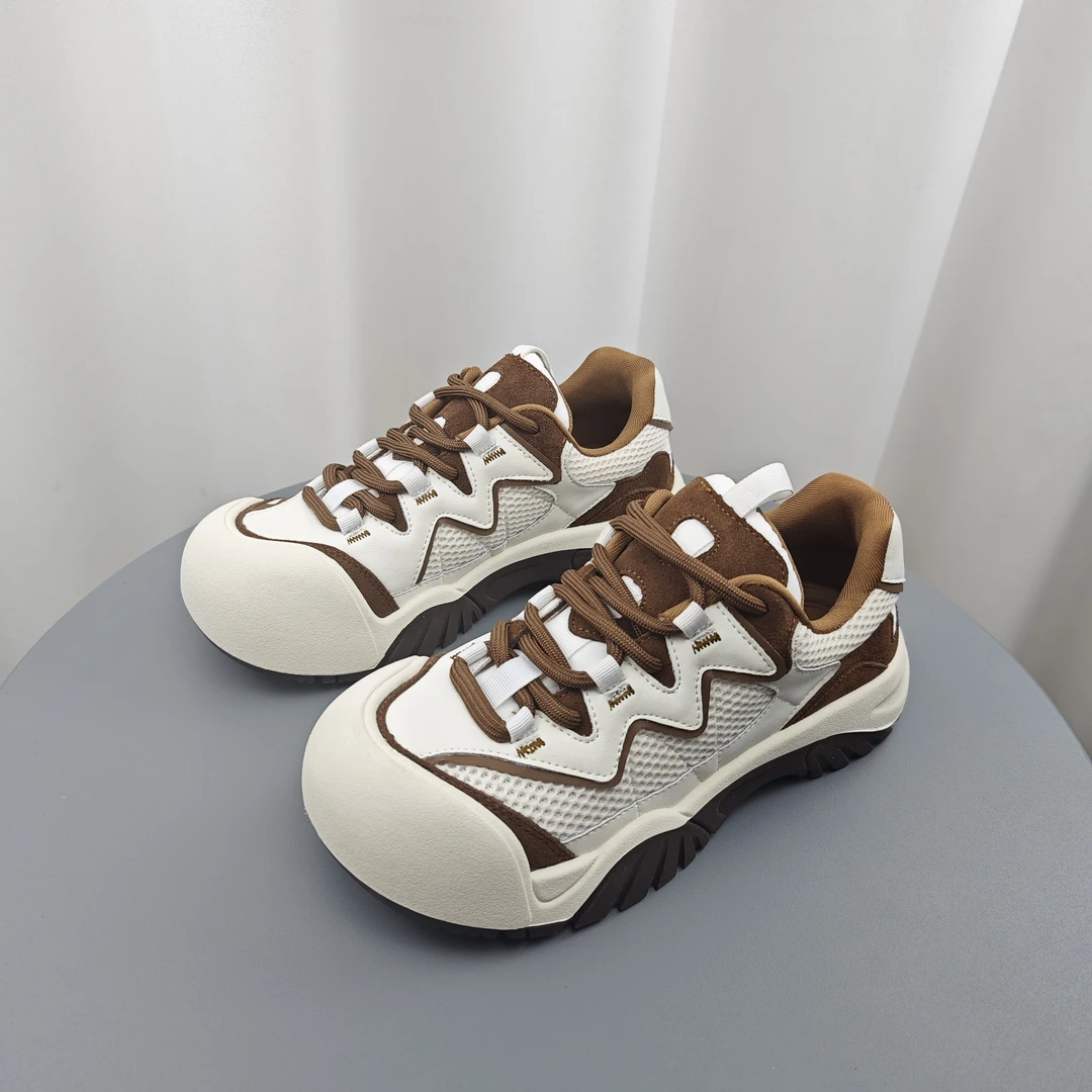 SGIRL TWTW厚底丑萌大头鞋女2025新款百搭休闲鞋户外登山鞋板鞋潮