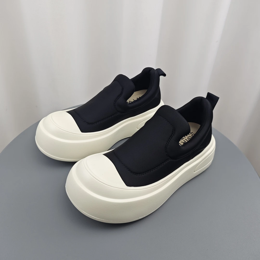 SGIRL TWTW韩版厚底一脚蹬面包鞋女2024新款时尚百搭舒适休闲鞋潮