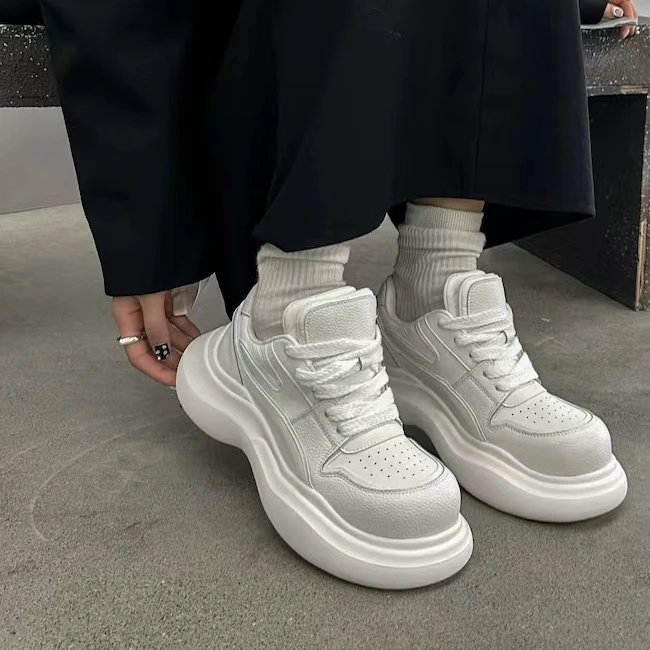 SGIRL TWTW网红透气厚底老爹鞋女超火2023爆款百搭跑步休闲运动鞋