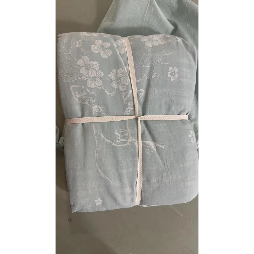 【超级红】尾单清仓 灰绿  简约风天丝棉四件套床单被套床品套件