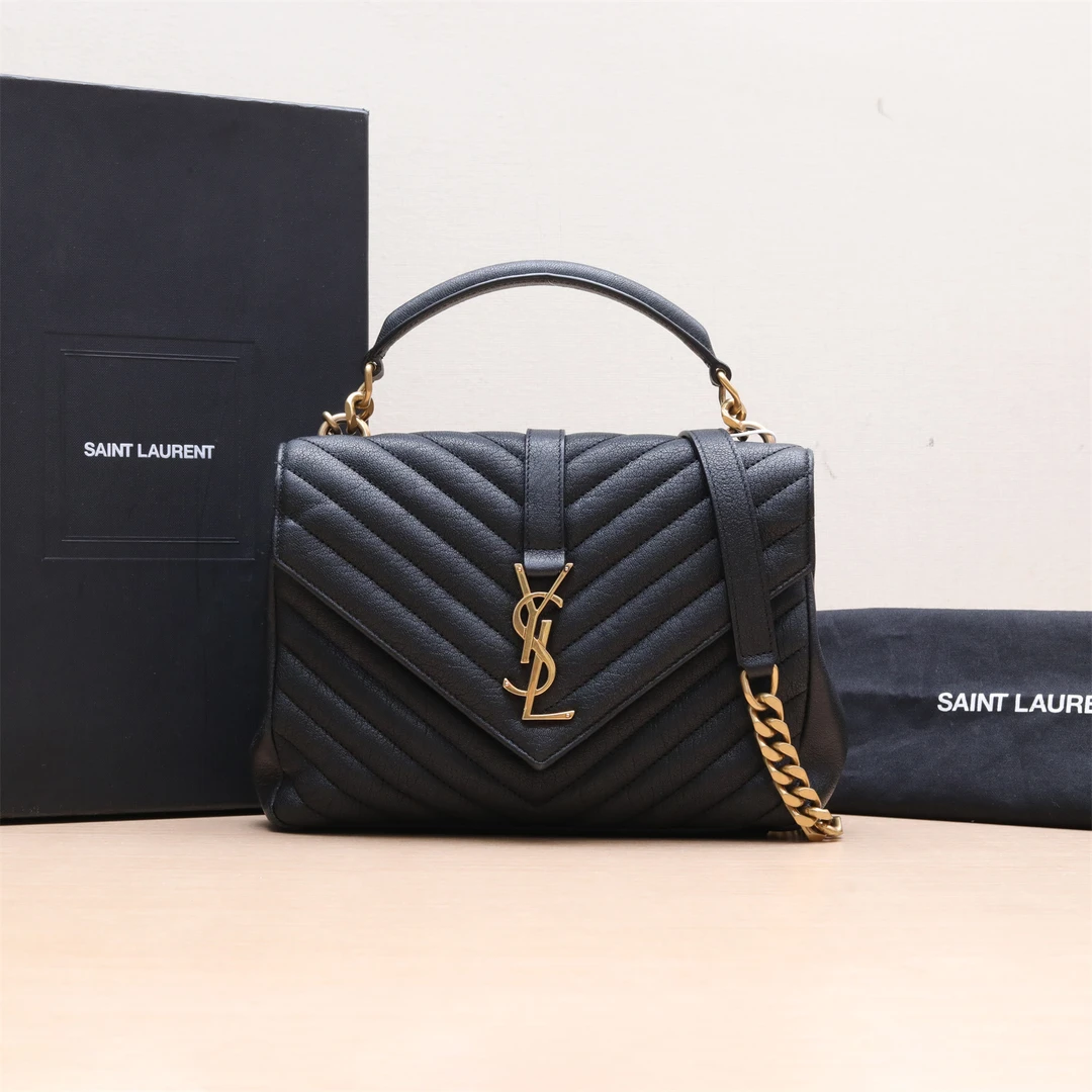 95新 YSL/圣罗兰  邮差单肩包 中号 24 P224085462