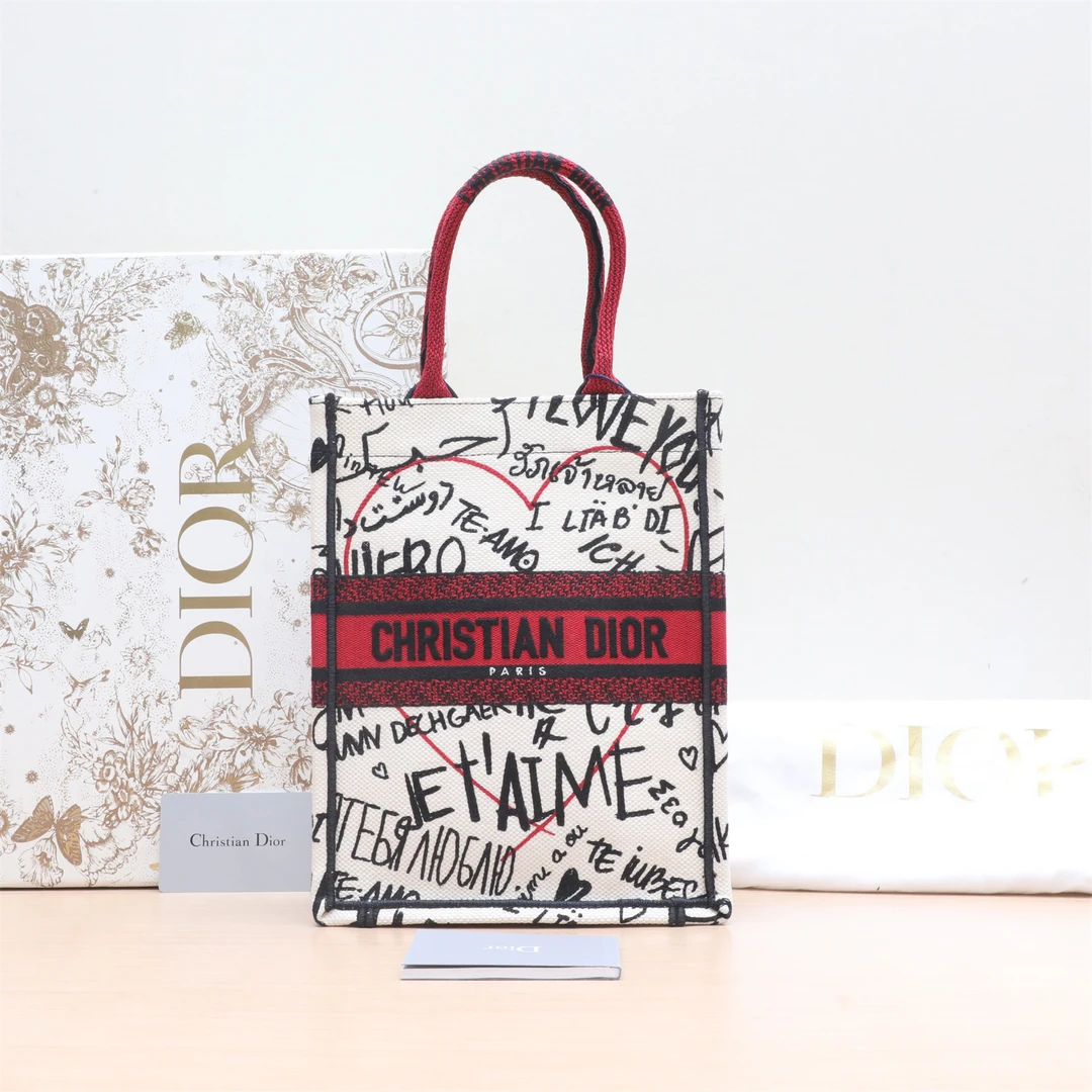 99新 DIOR/迪奥 手提包 2020 Dioramour七夕涂鸦 P234244135