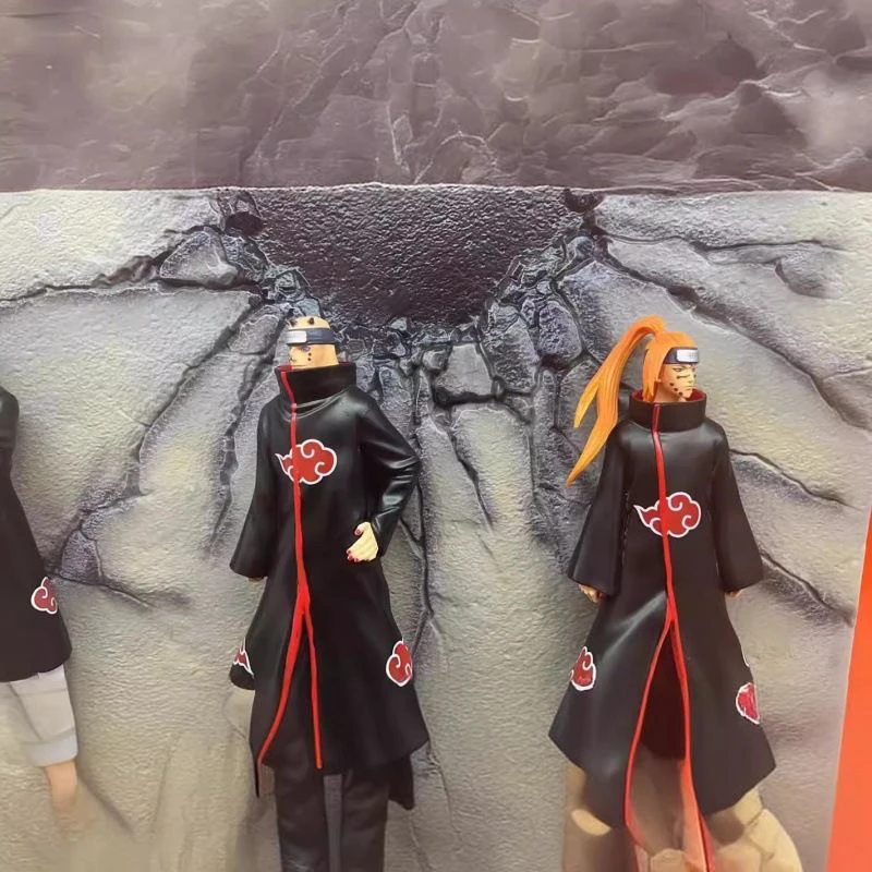 火影忍者超大梦幻六道佩恩晓组织忍者场景动漫手办模型摆件