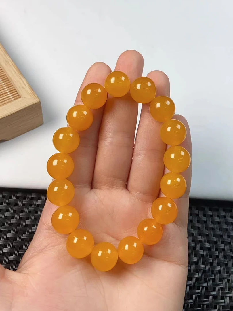（聚宝严选）a708黄手串12妈妈款时尚精致精美百搭