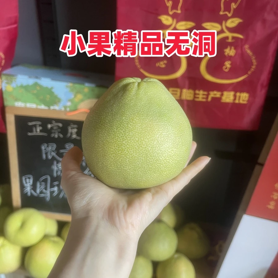 小果5斤特价(精品无洞)正宗莆田仙游度尾文旦柚老树红心柚子