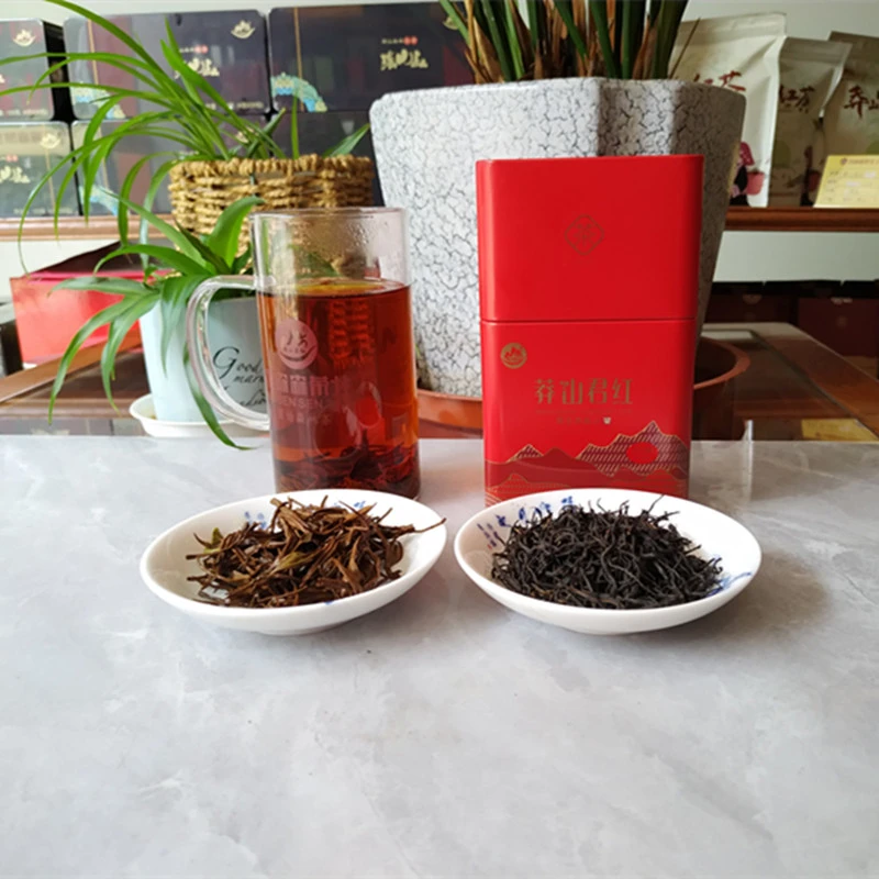 湖南郴州莽山红茶叶一芯一叶特产莽山红茶土茶红茶高山茶250g包邮