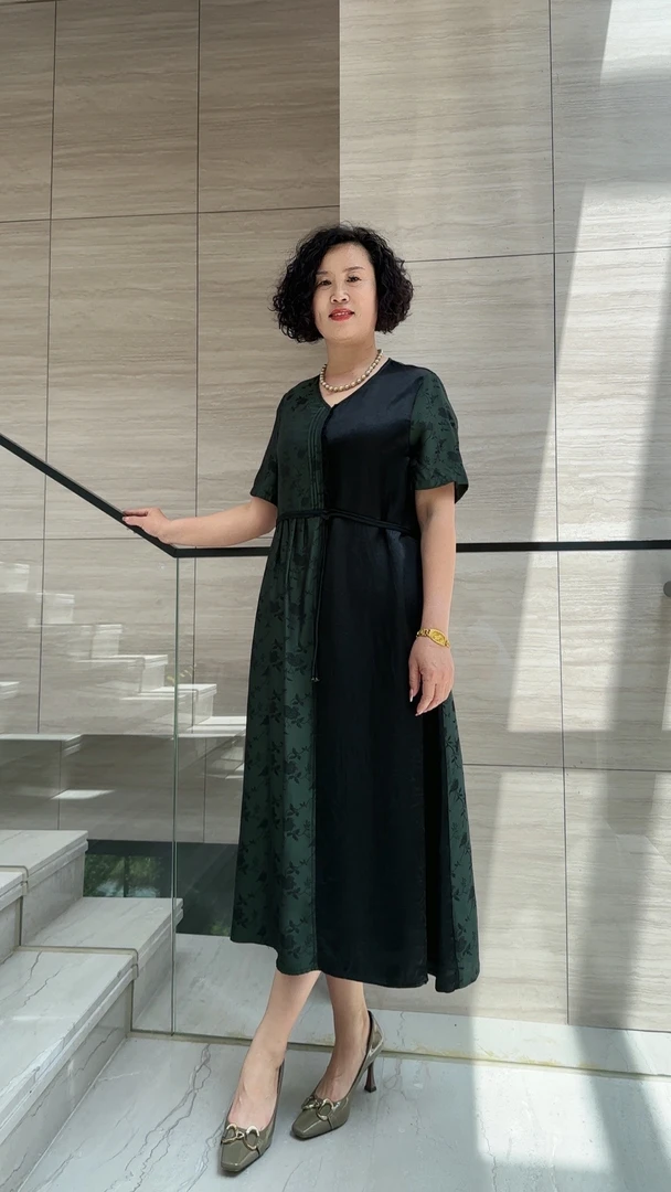 28776时尚高端女装连衣裙气质