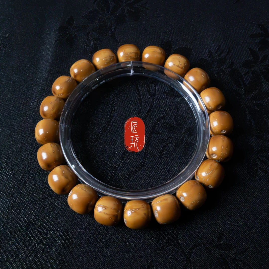 紫金鼠老型手串尺寸12+