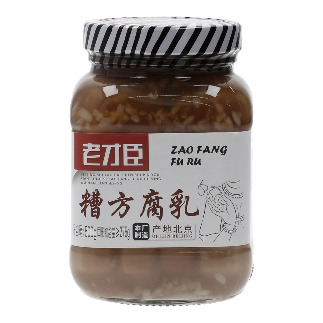 LAOCAICHEN/老才臣糟方腐乳500g
