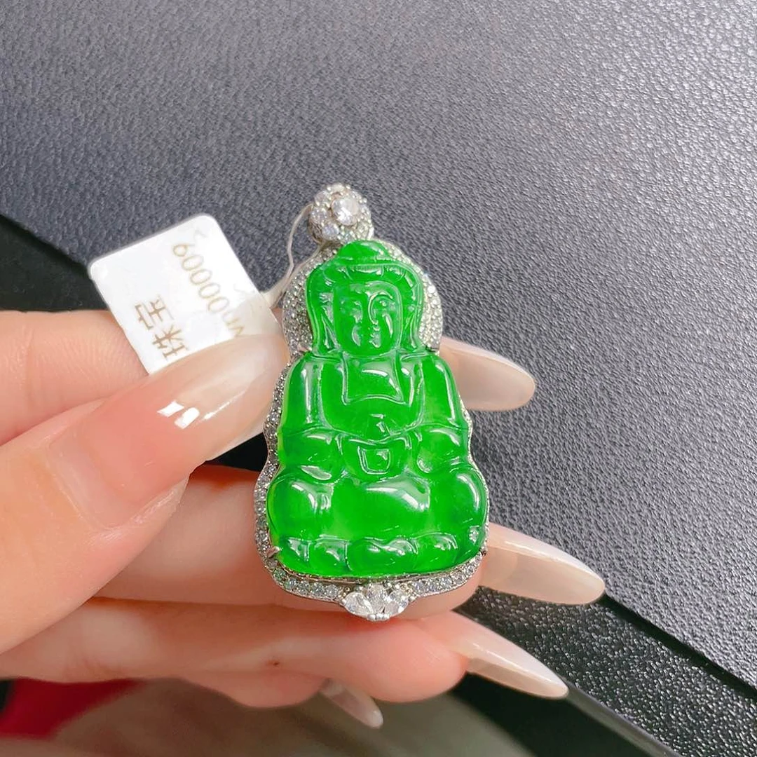 翡翠吊坠(不含链)未镶嵌