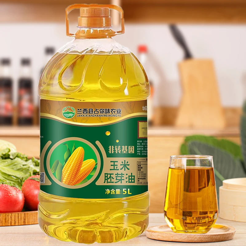黑土地5L玉米油非转基因玉米胚芽油物理压榨健康食用油植物油优选
