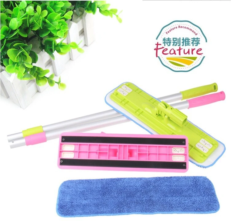 韩国进口超细纤维长柄拖布家用拖把除尘拖地易清洗轻便卫生间