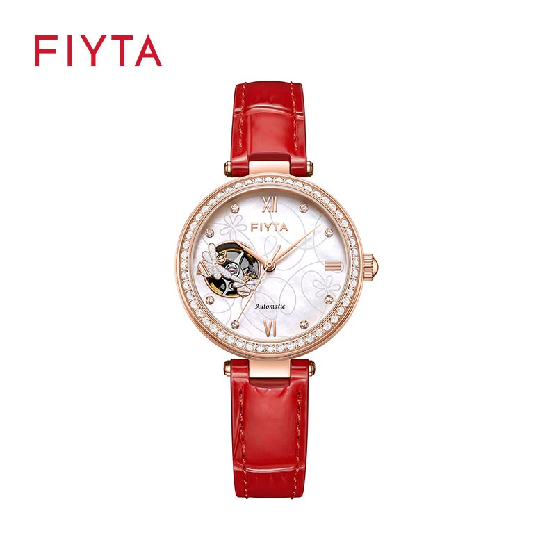 飞亚达倾城系列女士手表机械表小众轻奢LA865009.PWRD